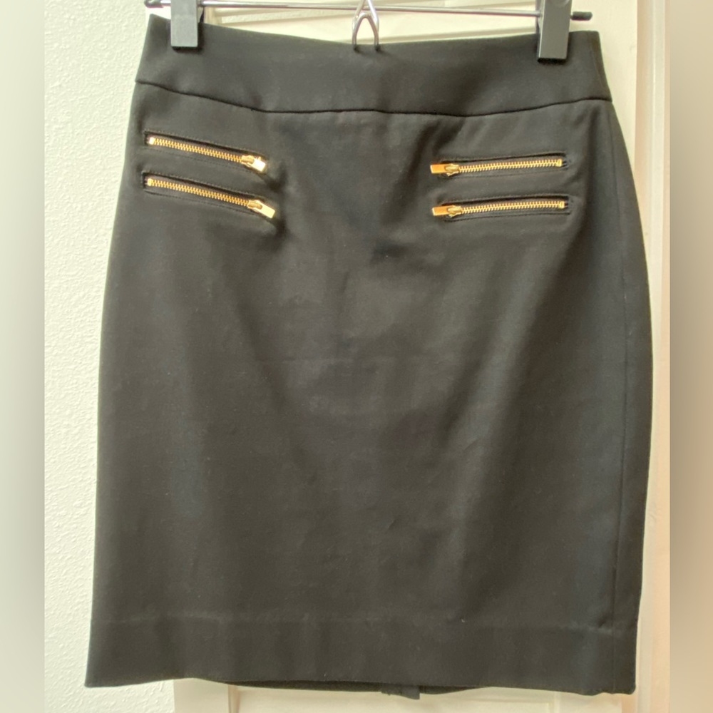 🖤💛Banana Republic • black skirt • 0P • EUC